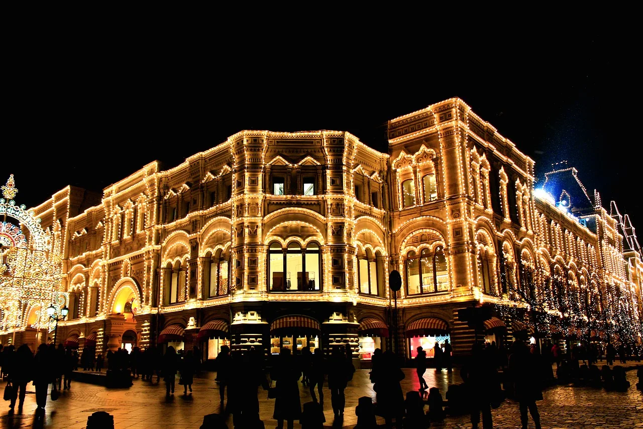 Новогодняя ночь 2012 в Москве